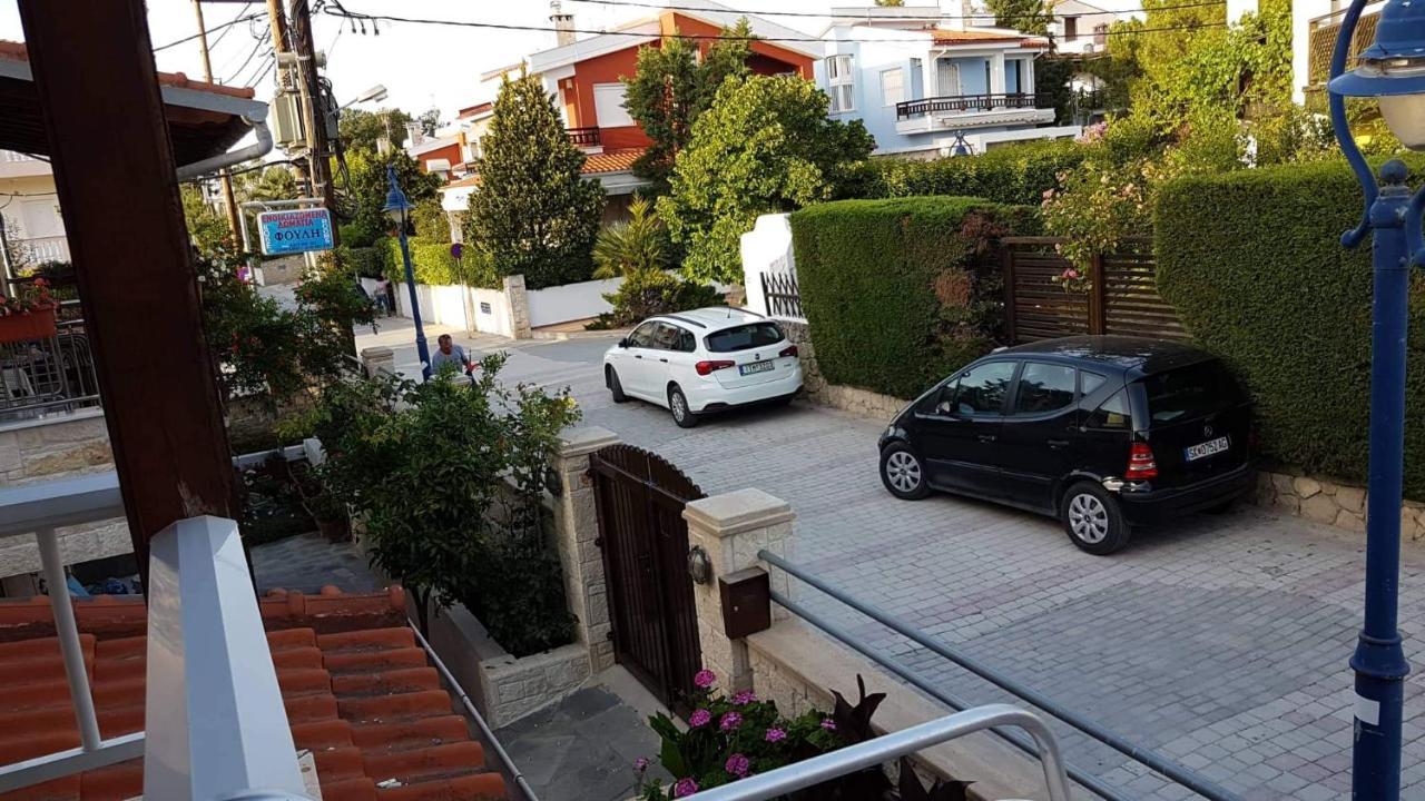 Fouli House Aparthotel Pefkochori Exteriör bild